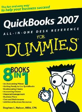 【预售】Quickbooks 2007 All-In-One Desk Reference For