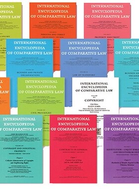 【预订】International Encyclopedia of Comparative Law: