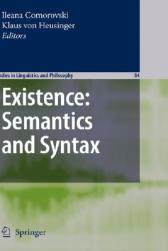 【预售】Existence: Semantics and Syntax