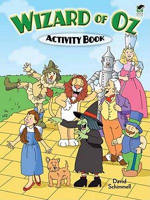 【预售】wizard of oz activity book