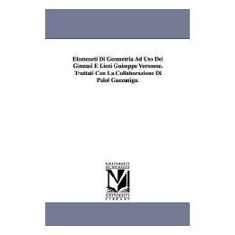 【预售】Elemeneti Di Geometria Ad USO Dei Ginnasi E Licei