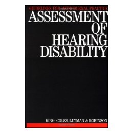 【预售】Assessment Of Hearing Disability - Guidelines For