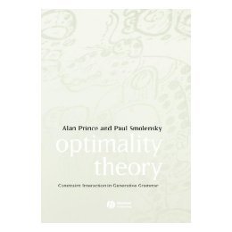【预售】Optimality Theory: Constraint Interaction In