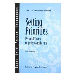 【预售】setting priorities: personal values, organizational