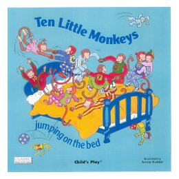 【预售】Ten Little Monkeys