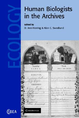 【预售】Human Biologists in the Archives: Demography