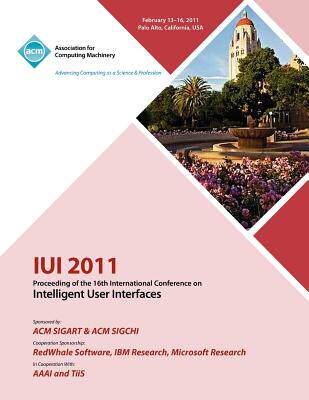 【预售】Iui 2011 Proceeding of the 16th International