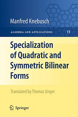 【预售】Specialization of Quadratic and Symmetric Bilinear