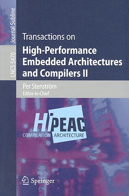 【预售】Transactions on High-Performance Embedded