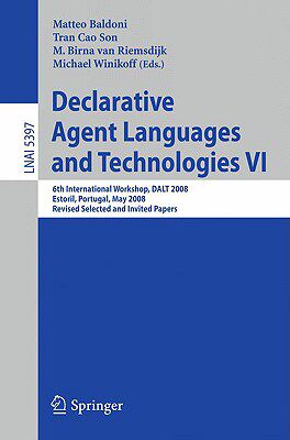 【预售】Declarative Agent Languages and Technologies VI: 6th
