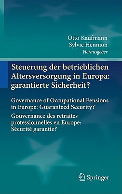 【预售】Steuerung Der Betrieblichen Altersversorgung in