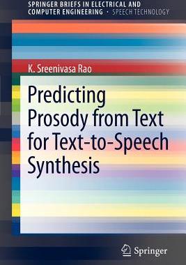 【预售】Predicting Prosody from Text for Text-To-Speech