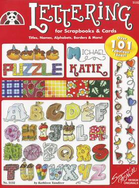 【预售】Lettering for Scrapbooks & Cards: Titles, Names