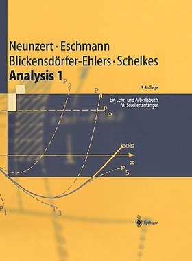 【预售】Analysis 1: Ein Lehr-Und Arbeitsbuch Fur