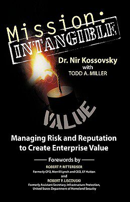 【预售】Mission: Intangible: Managing Risk and Reputation to