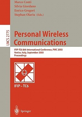 【预售】Personal Wireless Communications: Ifip-Tc6 8th