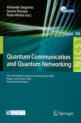 【预售】Quantum Communication and Quantum Networking: First