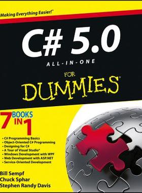 【预售】C# 5.0 All-In-One for Dummies
