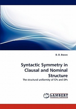 【预售】Syntactic Symmetry in Clausal and Nominal Structure