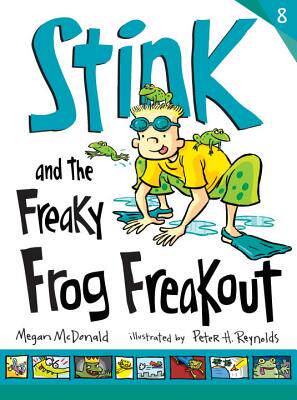 【预售】Stink and the Freaky Frog Freakout (Book #8)