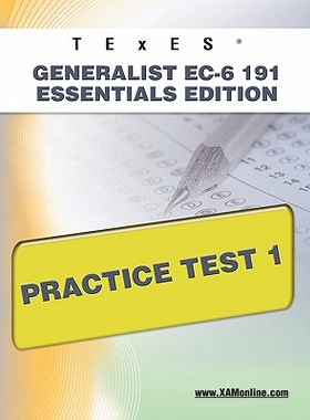 【预售】Texes Generalist EC-6 191 Essentials Edition