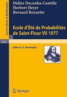 【预售】Ecole D'Ete de Probabilites de Saint-Flour VII