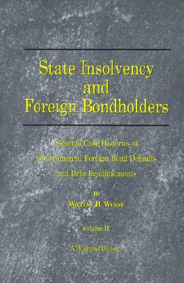 【预售】State Insolvency and Foreign Bondholders: Selected