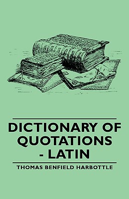 【预售】Dictionary of Quotations - Latin