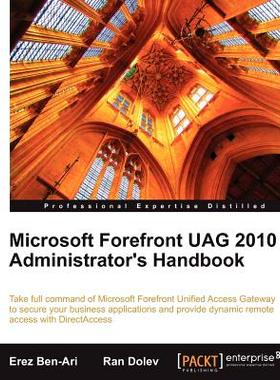 【预售】Microsoft Forefront Uag 2010 Administrator's