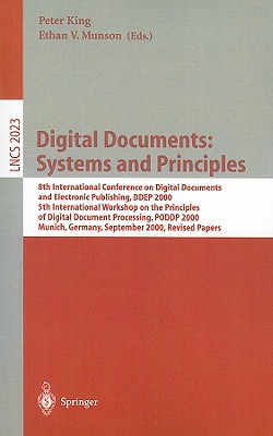 【预售】Digital Documents: Systems and Principles: 8th