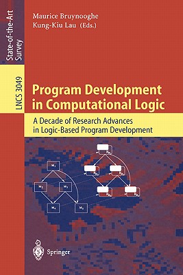 【预售】Program Development in Computational Logic: A Decade