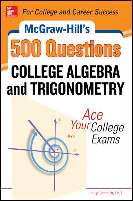 【预售】McGraw-Hill's 500 College Algebra and Trigonometry