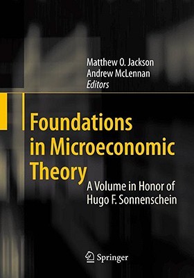 【预售】Foundations in Microeconomic Theory: A Volume in