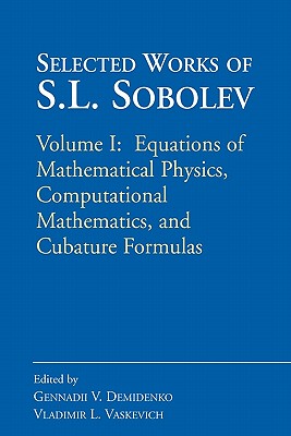 【预售】Selected Works of S.L. Sobolev: Volume I: Equations