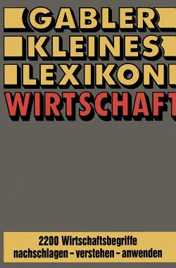 【预售】Gabler Kleines Lexikon Wirtschaft: 2200
