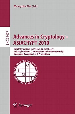 【预售】Advances in Cryptology - ASIACRYPT 2010: 16th