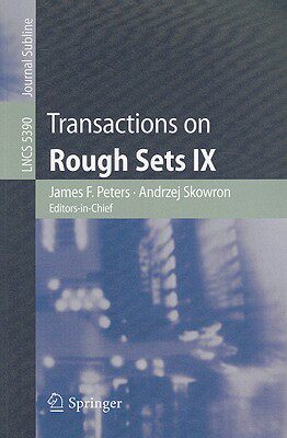 【预售】Transactions on Rough Sets IX