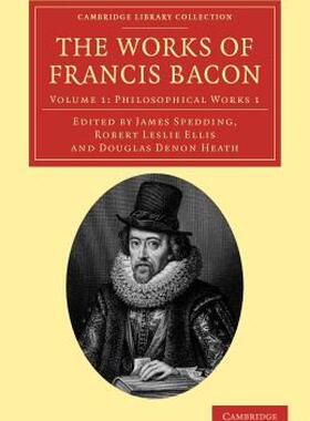 【预售】The Works of Francis Bacon