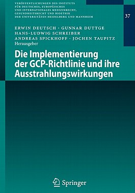 【预售】Die Implementierung Der Gcp-Richtlinie Und Ihre