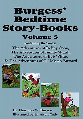 【预售】Burgess' Bedtime Story-Books, Vol. 5: The Adventures