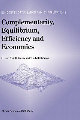 【预售】Complementarity, Equilibrium, Efficiency and