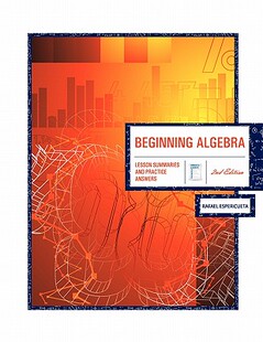 【预售】Beginning Algebra 2nd Edition: Lesson Summaries