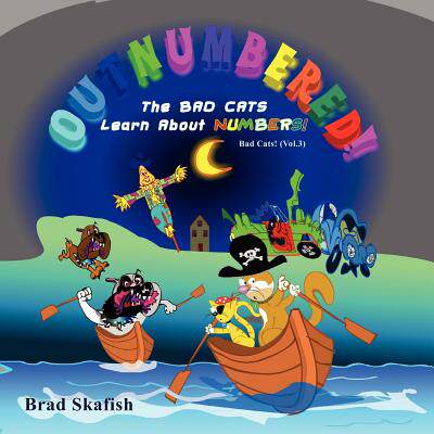 【预售】Outnumbered! the Bad Cats Learn about Numbers