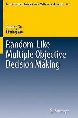 【预售】Random-Like Multiple Objective Decision Making