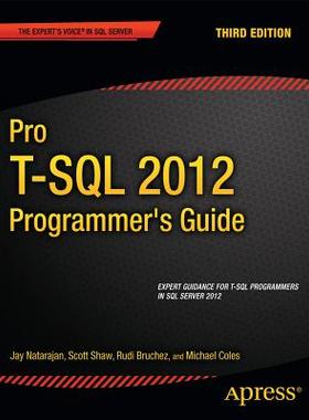 【预售】Pro T-SQL 2012 Programmer's Guide