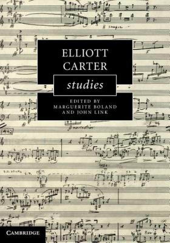 【预售】Elliott Carter Studies