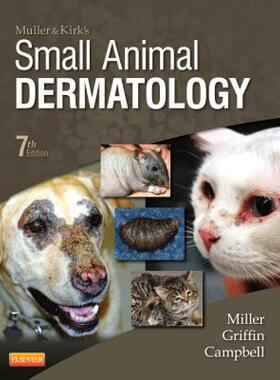 【预售】Muller and Kirk's Small Animal Dermatology