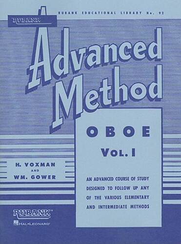 【预售】Rubank Advanced Method - Oboe Vol. 1