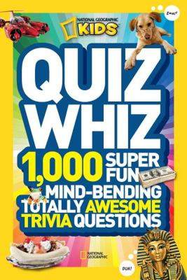 【预售】National Geographic Kids Quiz Whiz: 1,000 Super Fun