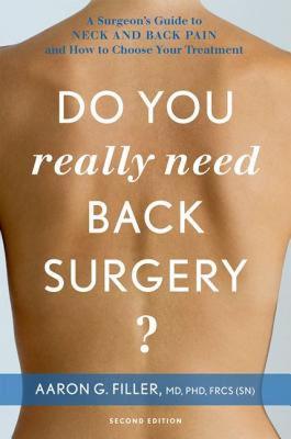 【预售】Do You Really Need Back Surgery?: A Surgeon's Guide